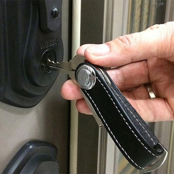 Leather Keychain