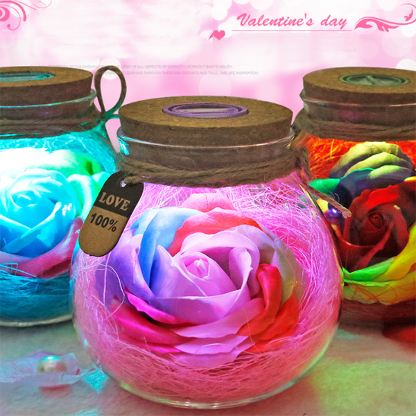 Rose Light Bottle