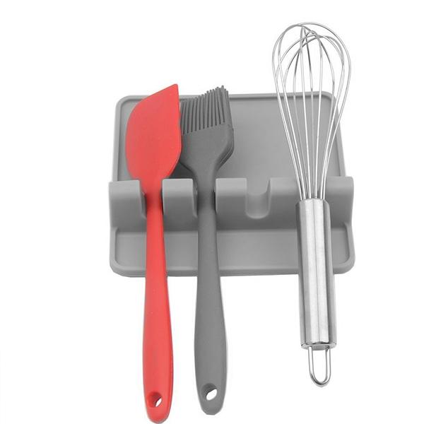 Kitchen Silicone Utensil Rest