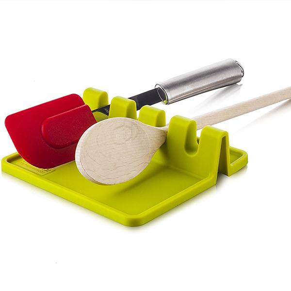 Kitchen Silicone Utensil Rest