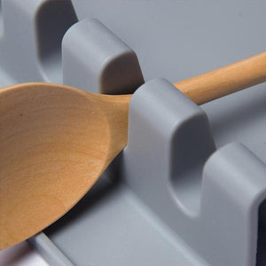 Kitchen Silicone Utensil Rest