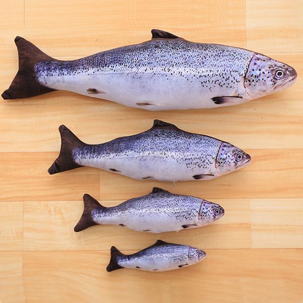 Pet Cat Toy Simulation Fish Pillow