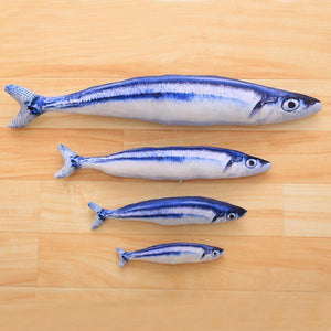 Pet Cat Toy Simulation Fish Pillow