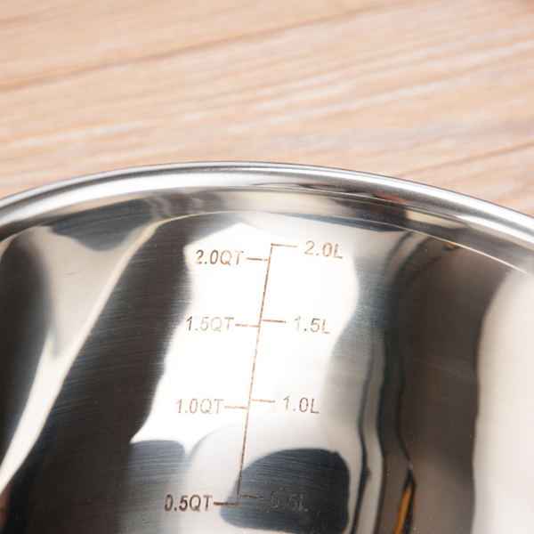 Silicon Rubber Handle Stainless Steel Bowl with Grater