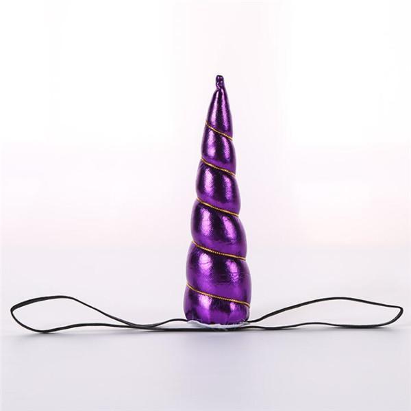 Children's Unicorn Horns Costume Headdress-Beauty & Fashion-Prime4Choice.com-Purple-Prime4Choice.com