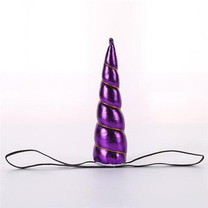 Children's Unicorn Horns Costume Headdress-Beauty & Fashion-Prime4Choice.com-Purple-Prime4Choice.com