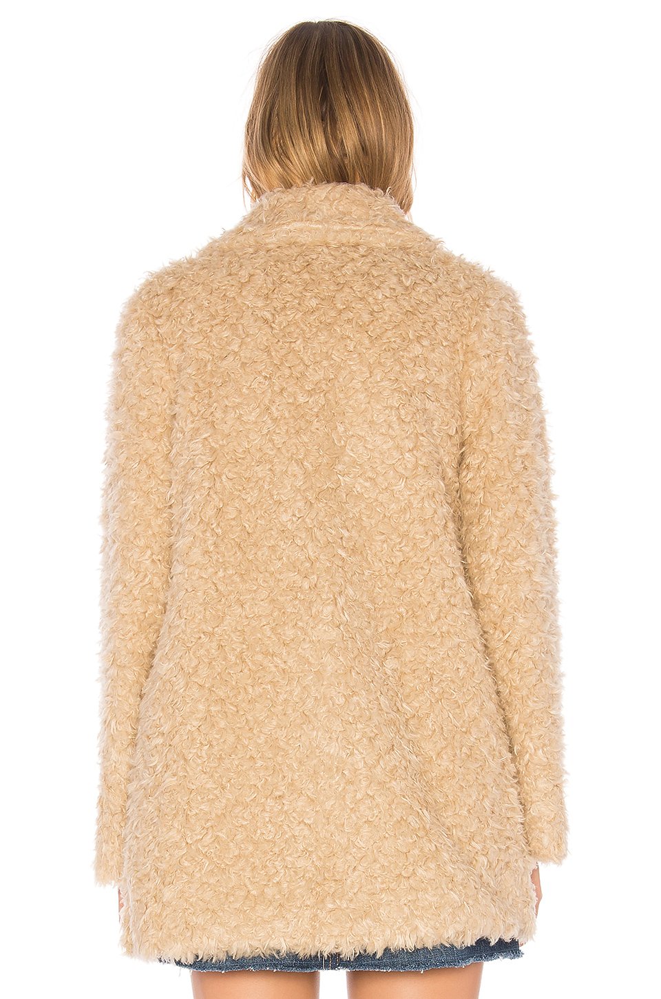 Fashion And Elegant Shag Coat