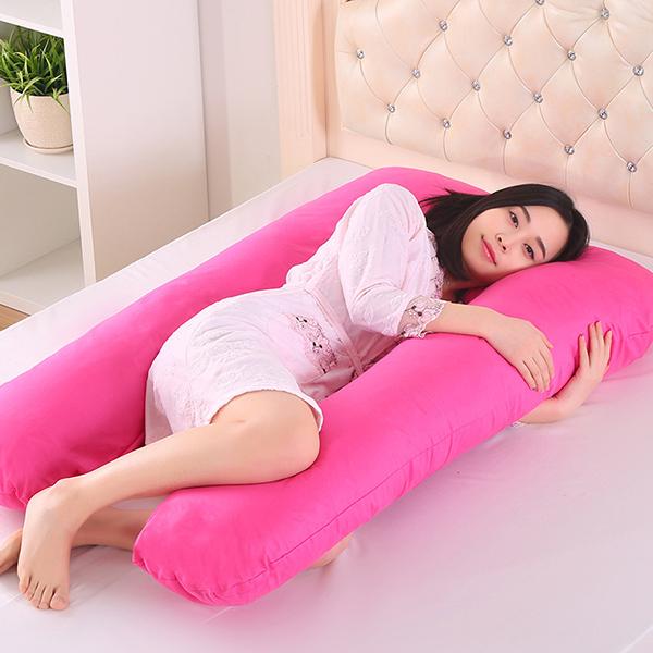 Full Pregnancy Washable Cotton Outer Cover Pillow