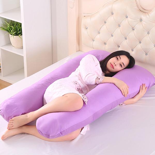 Full Pregnancy Washable Cotton Outer Cover Pillow
