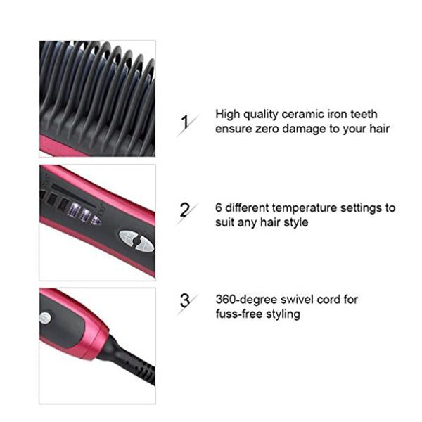 Hair Straightening Brush