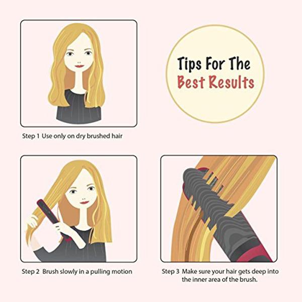 Hair Straightening Brush