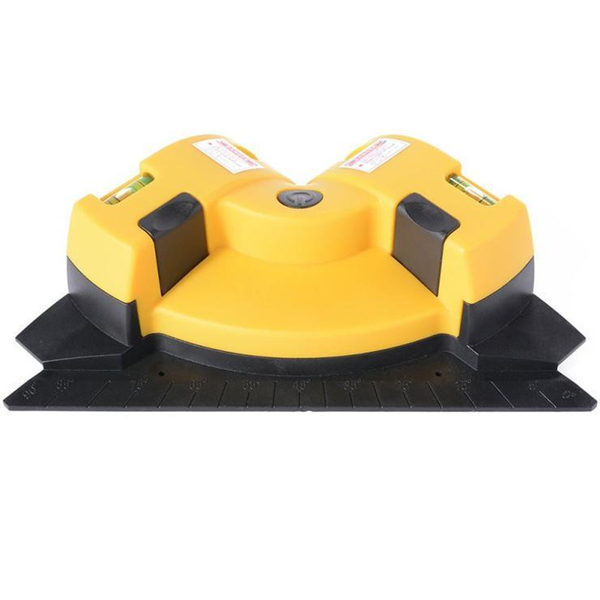 Right Angle Laser Level Line Projection