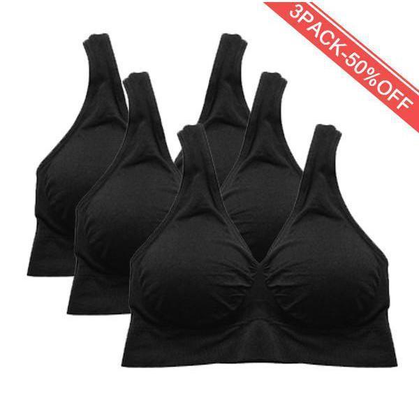 ***2017 Hot Selling TV Products*** Comfortable Seamless Wireless Bra Sale (3pcs/set)-2UBEST.COM-2UBest.com