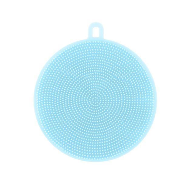 Round Silicone Dish Washing Sponge-Kitchen Cleaners-Prime4Choice.com-Blue-Prime4Choice.com