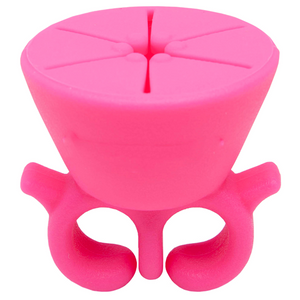 Cute Wearable Nail Polish Bottle Holder-Beauty & Fashion-Prime4Choice.com-Rose Red-Flat-Prime4Choice.com