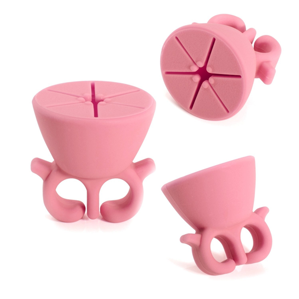 Cute Wearable Nail Polish Bottle Holder-Beauty & Fashion-Prime4Choice.com-Pink-Flat-Prime4Choice.com