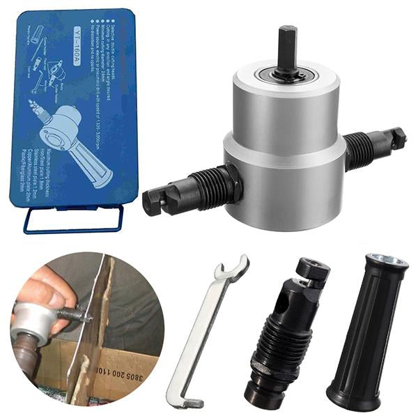 Double Head Sheet Nibbler Metal Cutter-Tools & Gadgets-Prime4Choice.com-Prime4Choice.com
