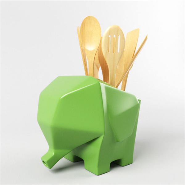 Elephant Cutlery Drainer Storage Box