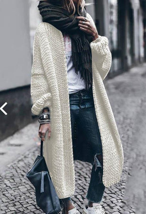 Cashmere Batwing Sleeve Knit Coat Fall/Winter 2018