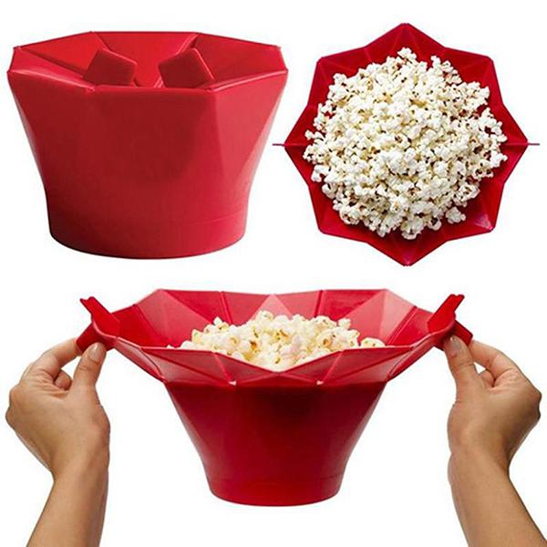 Foldable Microwave Popcorn Popper-Popcorn Poppers-prime4choice.com-Prime4Choice.com
