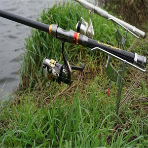 Automatic Tip-Up Double Spring Fishing Rod Holder