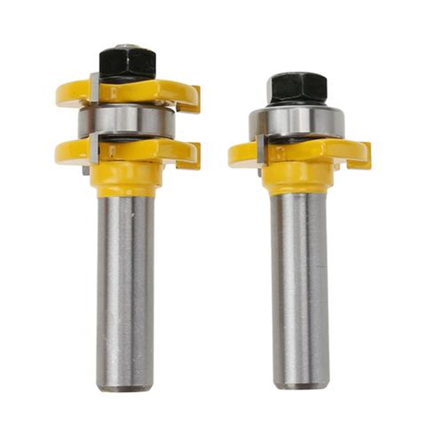2PCS T- type WoodWorking Milling Cutter