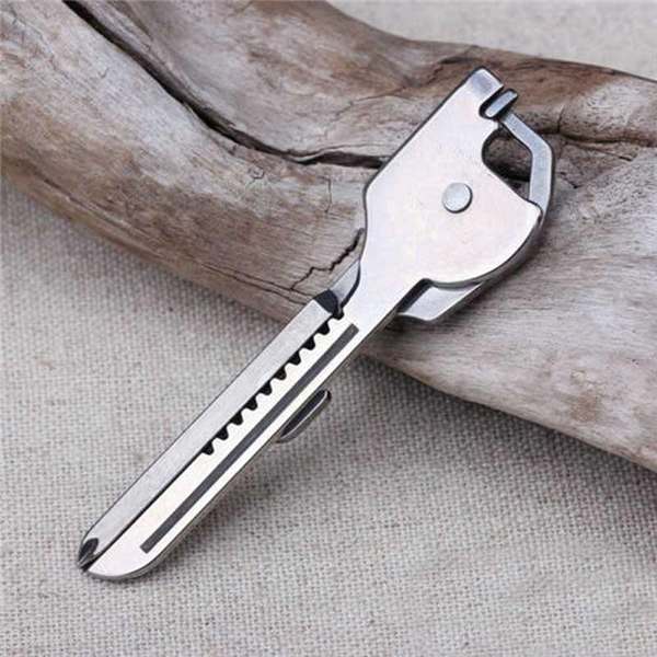 Six In One Folding Mini Knife Key Chain