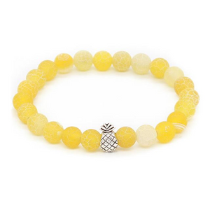 Pineapple Charm Lucky Color Beads Bracelets-Bracelets-Prime4Choice.com-Yellow-Prime4Choice.com