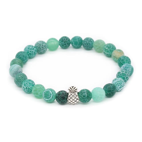 Pineapple Charm Lucky Color Beads Bracelets-Bracelets-Prime4Choice.com-Green-Prime4Choice.com