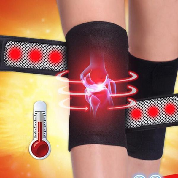 Self-Heating Magnetic Knee Brace