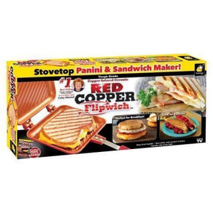 Red Copper FlipWich Sandwich Maker-Kitchen & Household-Prime4Choice.com-Prime4Choice.com