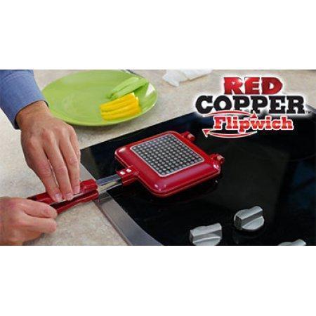 Red Copper FlipWich Sandwich Maker-Kitchen & Household-Prime4Choice.com-Red-Prime4Choice.com
