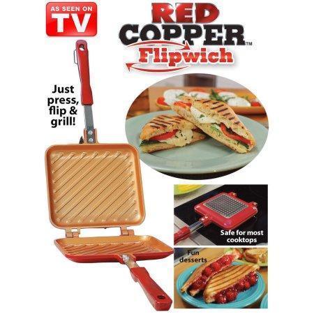 Red Copper FlipWich Sandwich Maker-Kitchen & Household-Prime4Choice.com-Prime4Choice.com