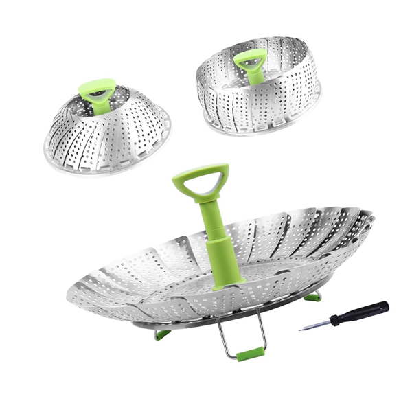 Stainless Steel Lotus foldable Steamer Basket
