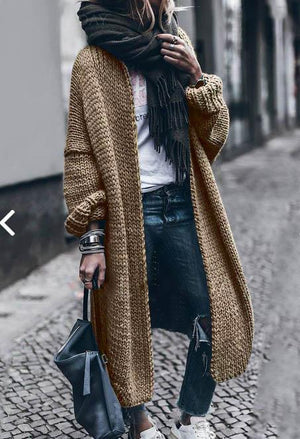 Cashmere Batwing Sleeve Knit Coat Fall/Winter 2018