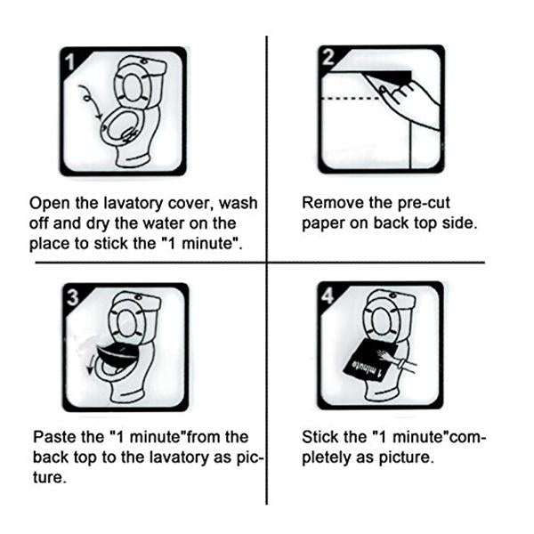 Magic Toilet Disposable Sticker Plunger-Toilet Cleaner-prime4choice.com-Prime4Choice.com