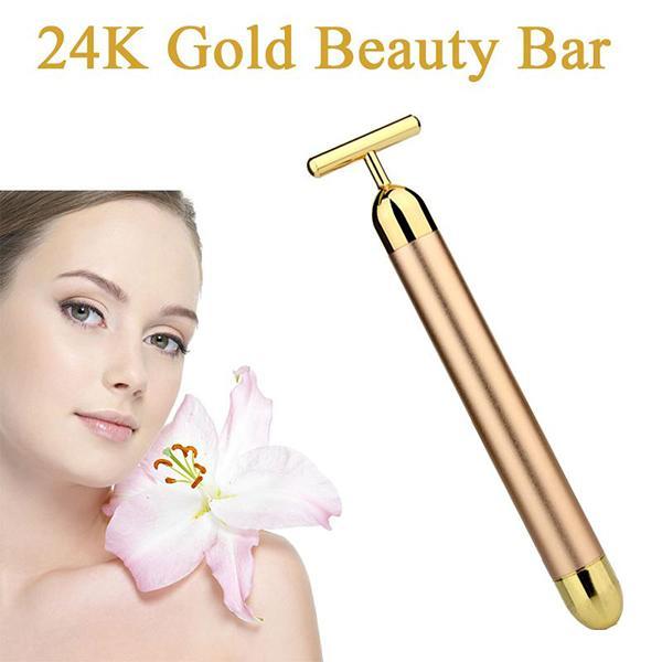 24K Gold Vibration Facial Massager-Beauty-Prime4Choice.com-Prime4Choice.com